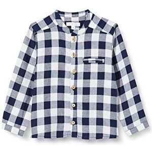 bellybutton Baby Jongens Shirt, Y/D Check|meerkleurig, 50 cm