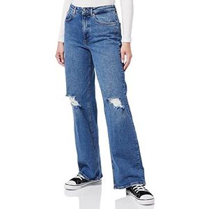 ONLY Dames ONLJUICY HW Wide Leg van DNM NAS995 NOOS Jeans, Dark Medium Blue Denim, 31/32