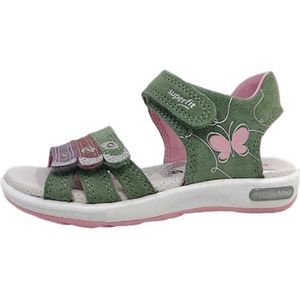 Superfit Emily Sandalen voor meisjes, Lichtgroen roze 7510, 32 EU Weit