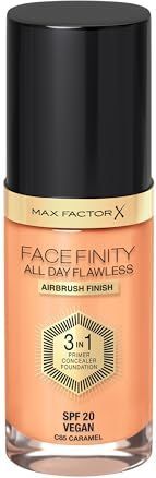 Max Factor - Facefinity All Day Flawless - Vloeibare Foundation - 085 Caramel