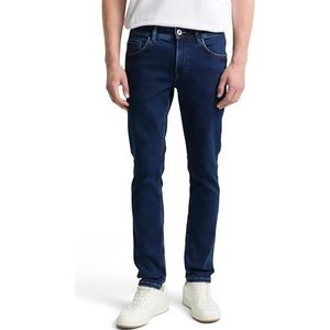 TOM TAILOR - TROY - Jeans - Donkerblauw - Slimfit