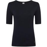 BRAX - Style.Lynn - Sweater - Blauw - Viscose Mérinos Côtelé