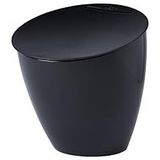 Mepal Calypso afvalbakje – 2,2 liter – Afvalbakje aanrecht met deksel – Duurzaam afvalbakje – Nordic black