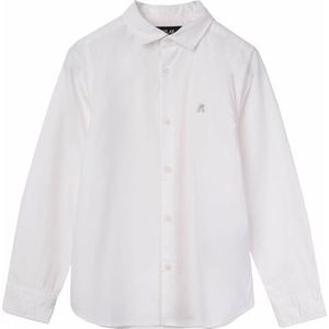 Replay jongenshemd, 001, wit, 8 Jaar