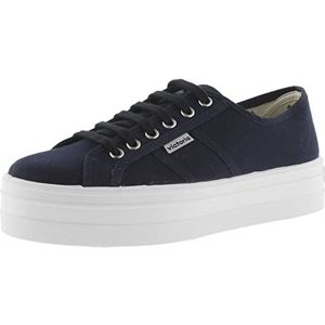 Victoria Barcelona Canvas Low Tennis & Platform 109200 for Women MARINO 37