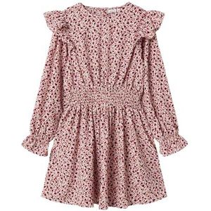 Name It - Nkfkanva - Jurk - Wit - Midi - Kind