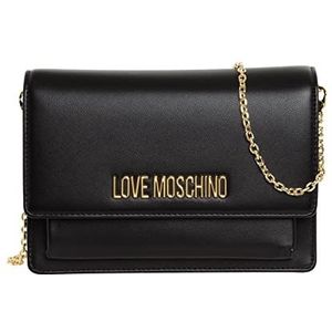 Love Moschino PU-zwart, schoudertas voor dames
