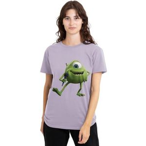 Monsters At Work Mike Wazowski dames T-shirt, lavendar, XX-Large, Lavendel, XXL