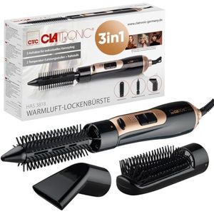 Clatronic - HAS 3818 - Brosse Soufflante - Rond - 3 Embouts - Multifunctioneel