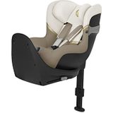 CYBEX Gold baby-autozitje Sirona S2 i-Size, Van ca. 3 maanden tot 4 jaar, Max. 18 kg, SensorSafe-compatibel, Seashell Beige