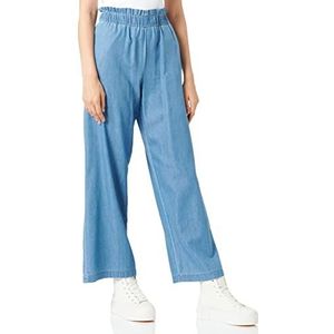 ONLY Onlbea Caly Life Hw Ela Wide FL JNS Bj Jeans voor dames, blauw (medium blue denim), 32 NL/S/L