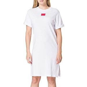 HUGO Neyle_redlabel jurk voor dames, White100, S
