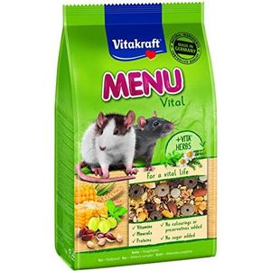 Vitakraft Menu – complete voeding voor ratten – 5 x 800 g