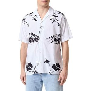 JPRBLAPALMA Resort Shirt S/S SN, Helder wit/pasvorm: relaxed fit, XS