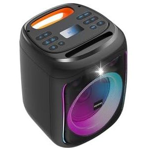 IRRADIO - IR-PS40 POWER1 - Draagbare Luidspreker - 40 W RMS - Compact Design - RGB-ledverlichting