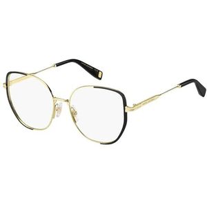 MARC JACOBS MJ 1103 bril, goud zwart, 55 voor dames, goud/zwart, 55