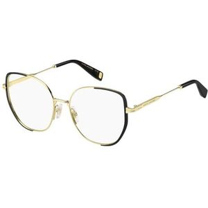 MARC JACOBS MJ 1103 bril, goud zwart, 55 voor dames, goud/zwart, 55