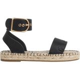 Pepe Jeans - PLS90681 - Sandalen - Zwart - Plat - Gesp - Casual - Duurzaam