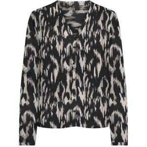 ONLY Dames Onlnova Life Elite L/S Malou AOP Top, Phantom/Aop: 597 Tie Dye, S