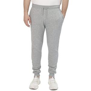 M17 Heren slanke been joggingbroek casual broek broek joggingbroek trainingspak gym manchetten zoom zakken, Grijs Marl, M