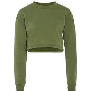 ALARY Sweatshirt voor dames, Militair, L
