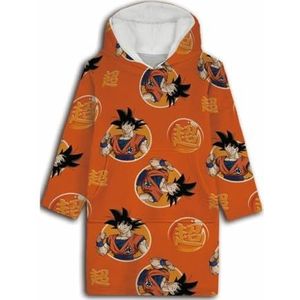 TOEI ANIMATION Fleece Sweatshirt Merk Model Robe Oversized Dragon Ball Coral volwassenen