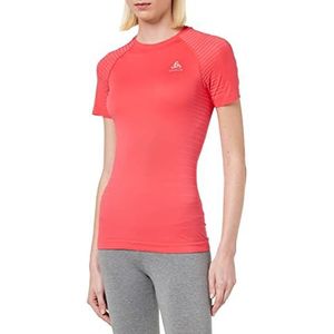 Odlo Dames PERFORMANCE LIGHT functioneel ondergoed korte mouwen shirt, paradise pink, S