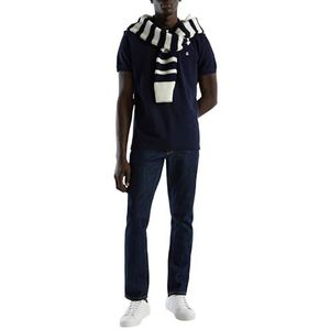 United Colors of Benetton Poloshirt voor heren, Donkerblauw 016, XS