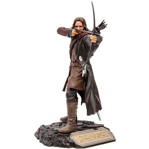 Movie Maniacs - Aragorn - The Lord of the Rings - Special Edition LOTR - verzamelfiguur en accessoires - iconische bioscoopfiguren - vanaf 12 jaar - Lansay
