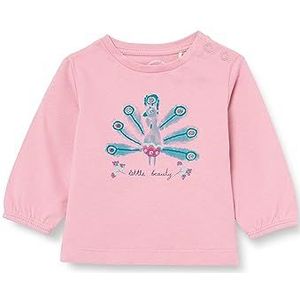 s.Oliver Junior meisjes t-shirt lange mouwen PINK 80, roze, 80 cm