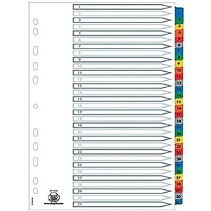 ELBA Scheidingsblad A4 digitale 31 posities passend