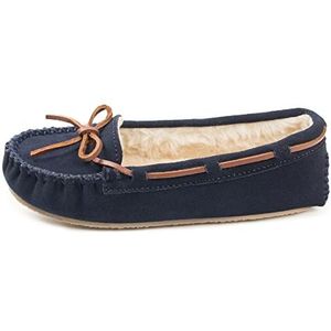 Minnetonka Cally slippers voor dames, blauw marineblauw, 36 EU