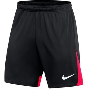 Nike Heren Shorts Df Acdpr Short K, Zwart/Bright Crimson/Wit, DH9236-013, L