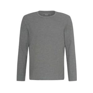 BRAX Style Timon shirt met lange mouwen in zachte jersey-kwaliteit, schaduw, L