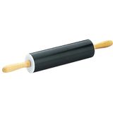 ibili Rolling Pin antiaanbak, hout, bruin/zwart, 45 x 6 x 6 cm