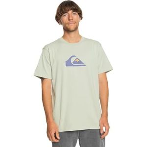 Quiksilver COMP Logo SS heren T-shirt met korte mouwen groen XXL