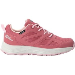 Jack Wolfskin WOODLAND 2 TEXAPORE LOW K Wandelschoen uniseks-kind, Zacht roze., 40 EU