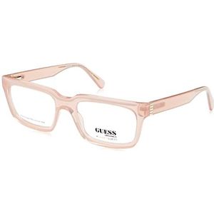 Guess Uniseks bril voor volwassenen, glanzend beige, Regular