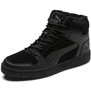 Puma Unisex Rebound Layup Sd Fur Trainers, Puma Zwarte Castlerock, 44 EU