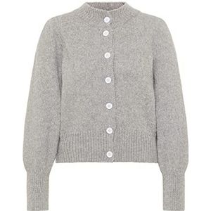 Sookie Dames gebreide jas 12419586-SO01, grijs melange, M/L, grijs melange, M/L