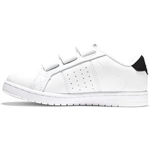 DC Shoes Striker Sneakers voor heren, wit zwart, 38 EU