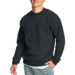 Hanes Heren EcoSmart Sweatshirtecosmart ecosmart sudadera moletom Ecosmart Ecosmart ش ر ا moletom Ecosmartecosmart Sweatshirt, Zwart, M