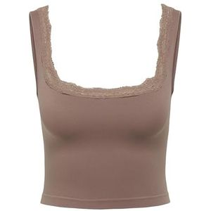 ONLY Onderhemd 'ONLVICKY'  bruin