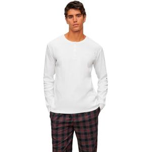 BOSS Cosy Ls pyjama voor heren, White100, M