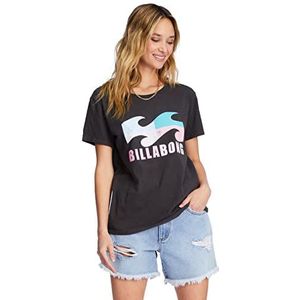 Billabong Hoogwaardig T-shirt met korte mouwen, Off Black High Seas, L