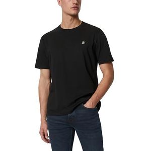 Marc O'Polo - T-shirt - Zwart/wit - Set van 2 - Katoen