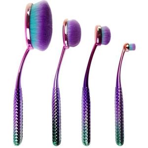 Royal & Langnickel Moda Prismatic Face Perfecting Kit kwastenset, 4-delig