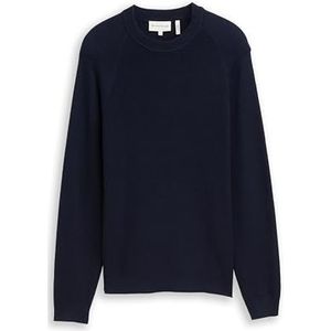 TOM TAILOR heren trui, 13160 - Knitted Navy Melange, XL