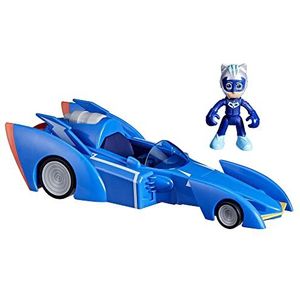 PJ Masks Cat Racer, Catboy-speelgoedauto met lichtjes en geluiden, peuterspeelgoed voor jongens en meisjes