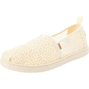 TOMS Klassieke Alpargata Loafer voor jongens en meisjes, natuurlijk Marokkaans haakwerk, 9 UK kind, Natuurlijke Marokkaanse haak, 9 UK Child